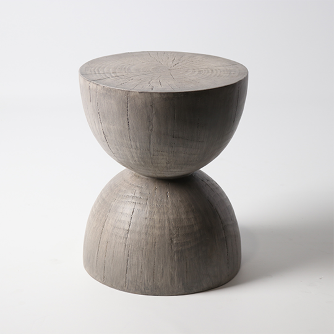 MGO Hourglass Stool - Grey image 0